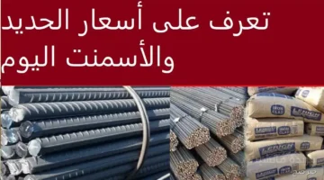 انهيار أسعار الحديد في مصر وتراجع تاريخي يضرب الأسواق اليوم 1